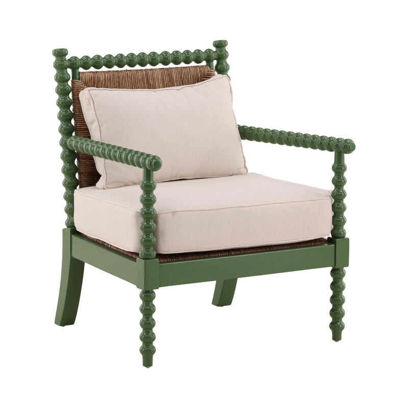 Green Jameson Bobbin Chair by Furniture Classics at ZIN Home
