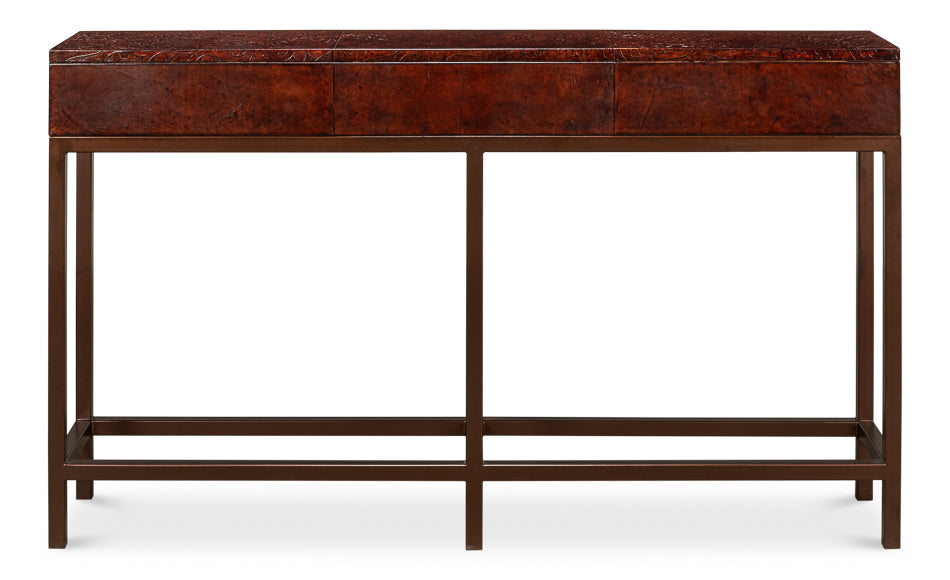 Campaign Embossed Console by Sarreid Ltd - view 8