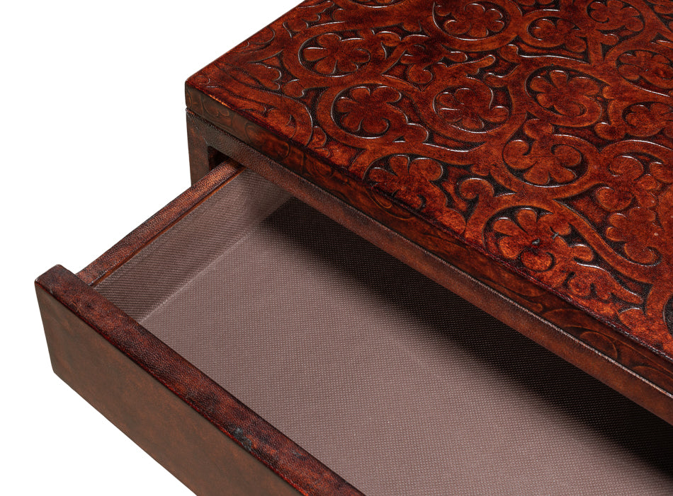 Campaign Embossed Console by Sarreid Ltd - view 10