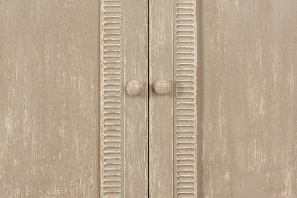 Pie Crust Door Sideboard by Sarreid Ltd - view 10