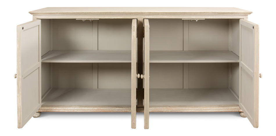Pie Crust Door Sideboard by Sarreid Ltd - view 4