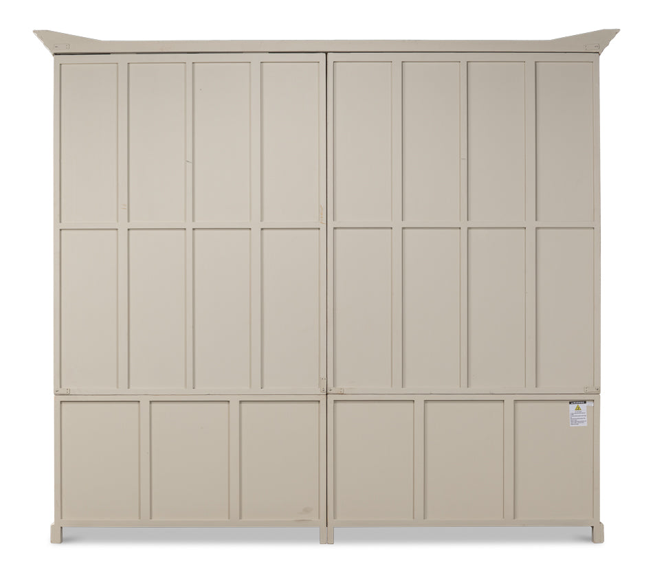 Glass Front Bookcase by Sarreid Ltd - view 8