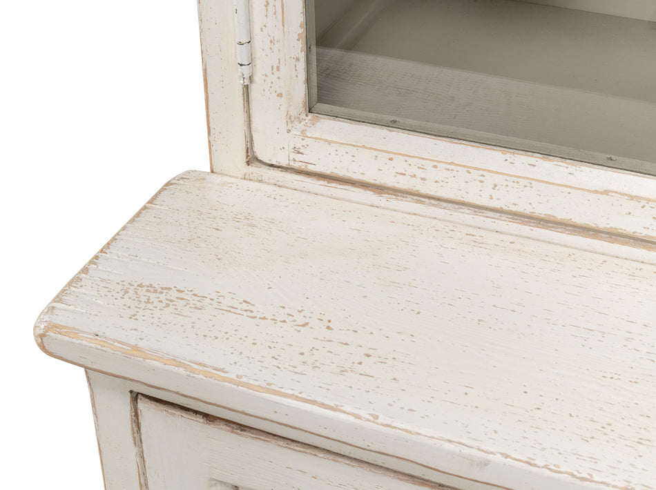 Glass Front Bookcase by Sarreid Ltd - view 5