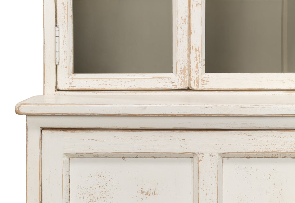 Glass Front Bookcase by Sarreid Ltd - view 6