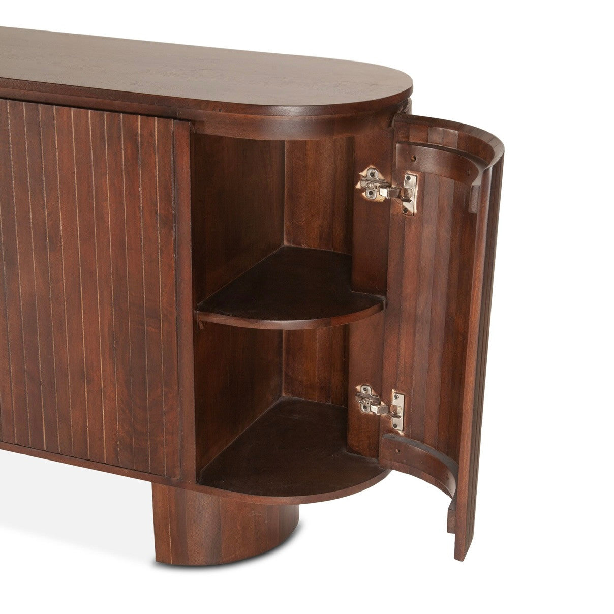 Athena Sideboard Aged Mahogany 79"