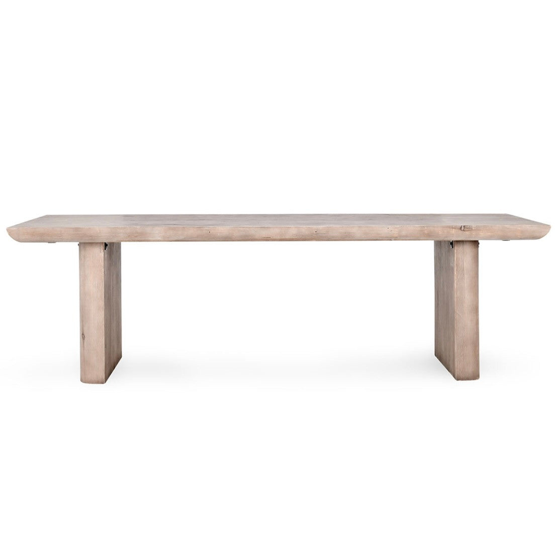 Murphy 100" Reclaimed Wood Dining Table - White Wash