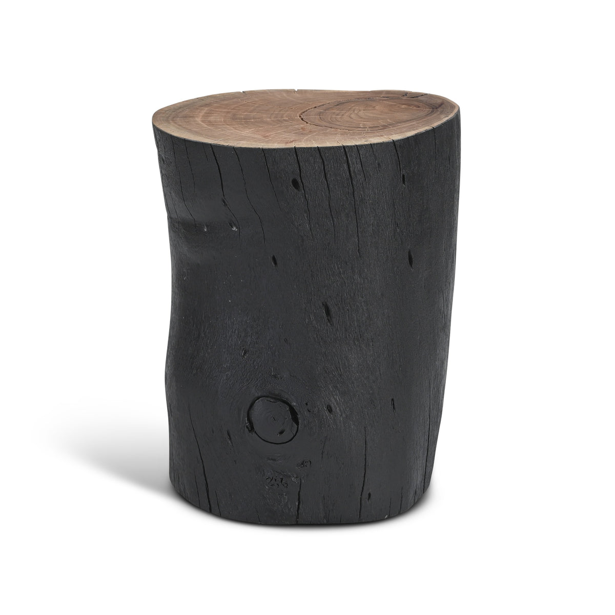 Brooks Solid Wood Stump - Ebonized by Urbia - detail 3