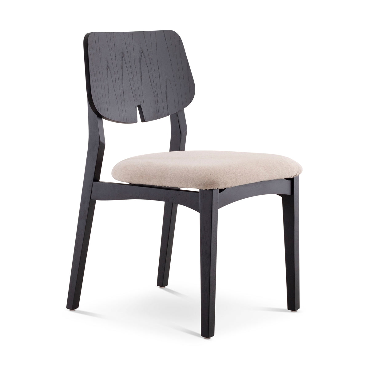 Beth Dining Chair Ebano, Medley Ivory by Urbia - detail 3