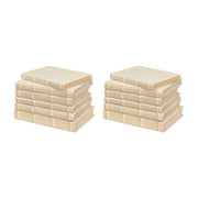 Ecru Linen Books, Set/12 by Sarreid Ltd
