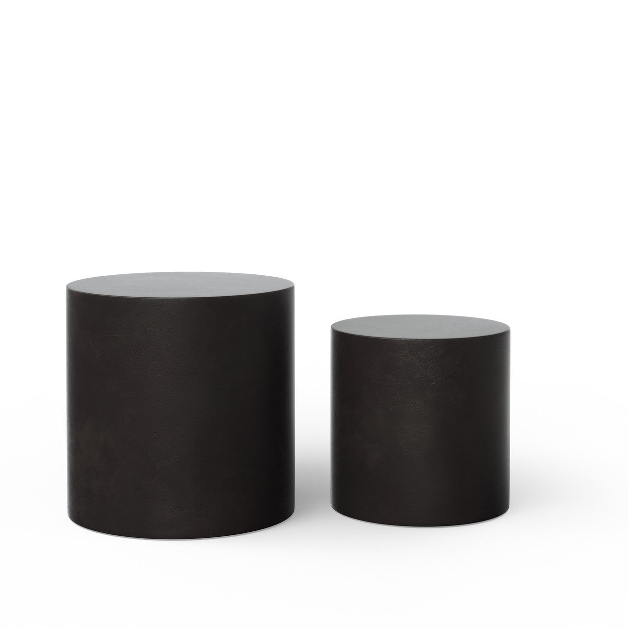 Mixx - Una Pedestal - Set of 2 - Lava