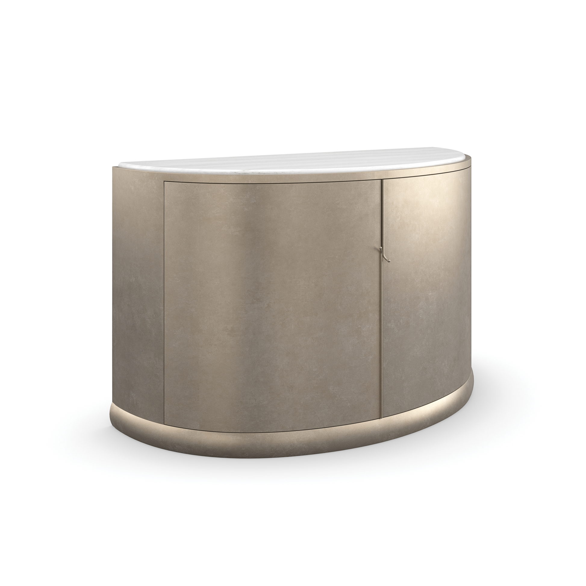 Meridian Golden Blonde Leaf Sideboard 54" by Caracole - view 5