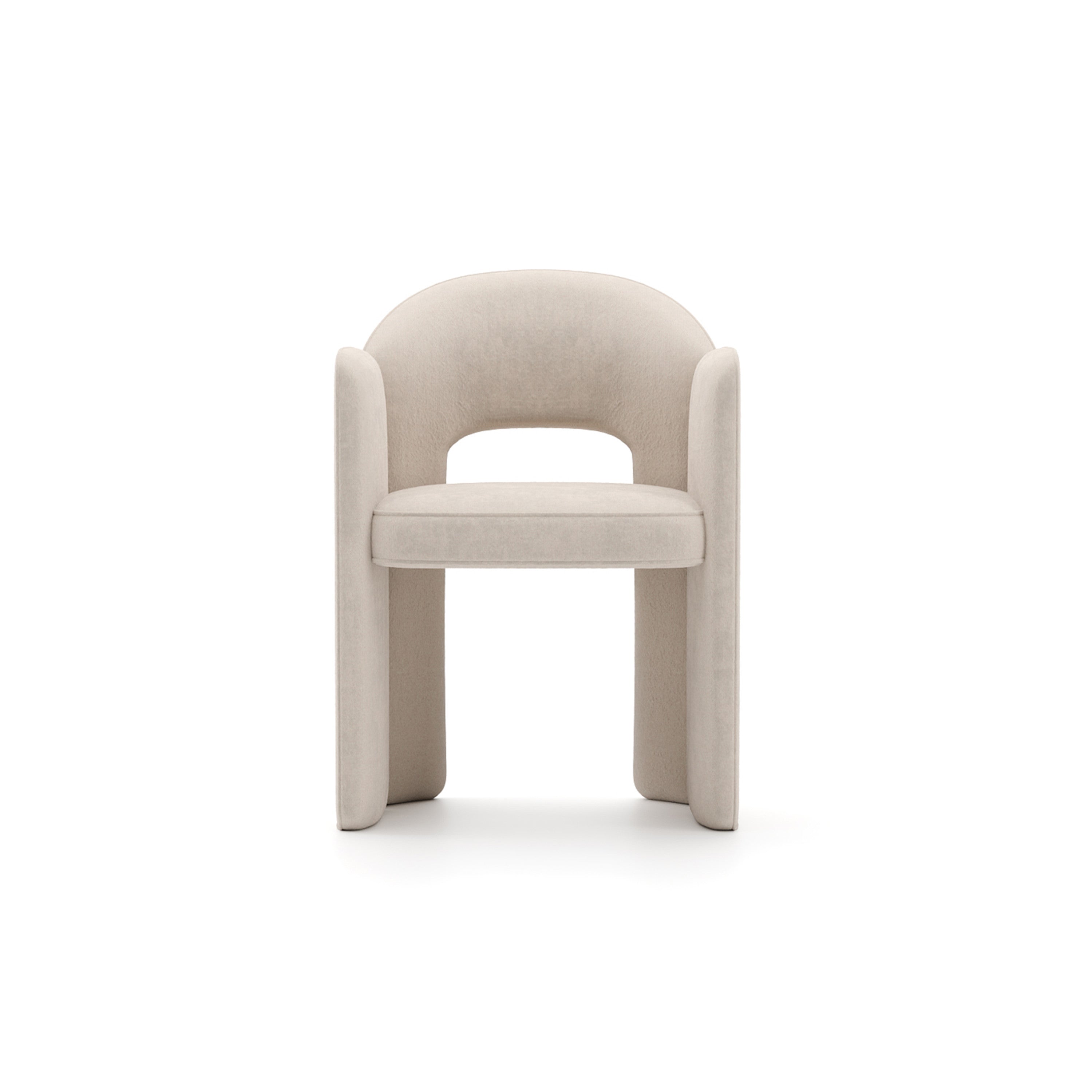 Overlap Arm Dining Chair 23.50" by Caracole