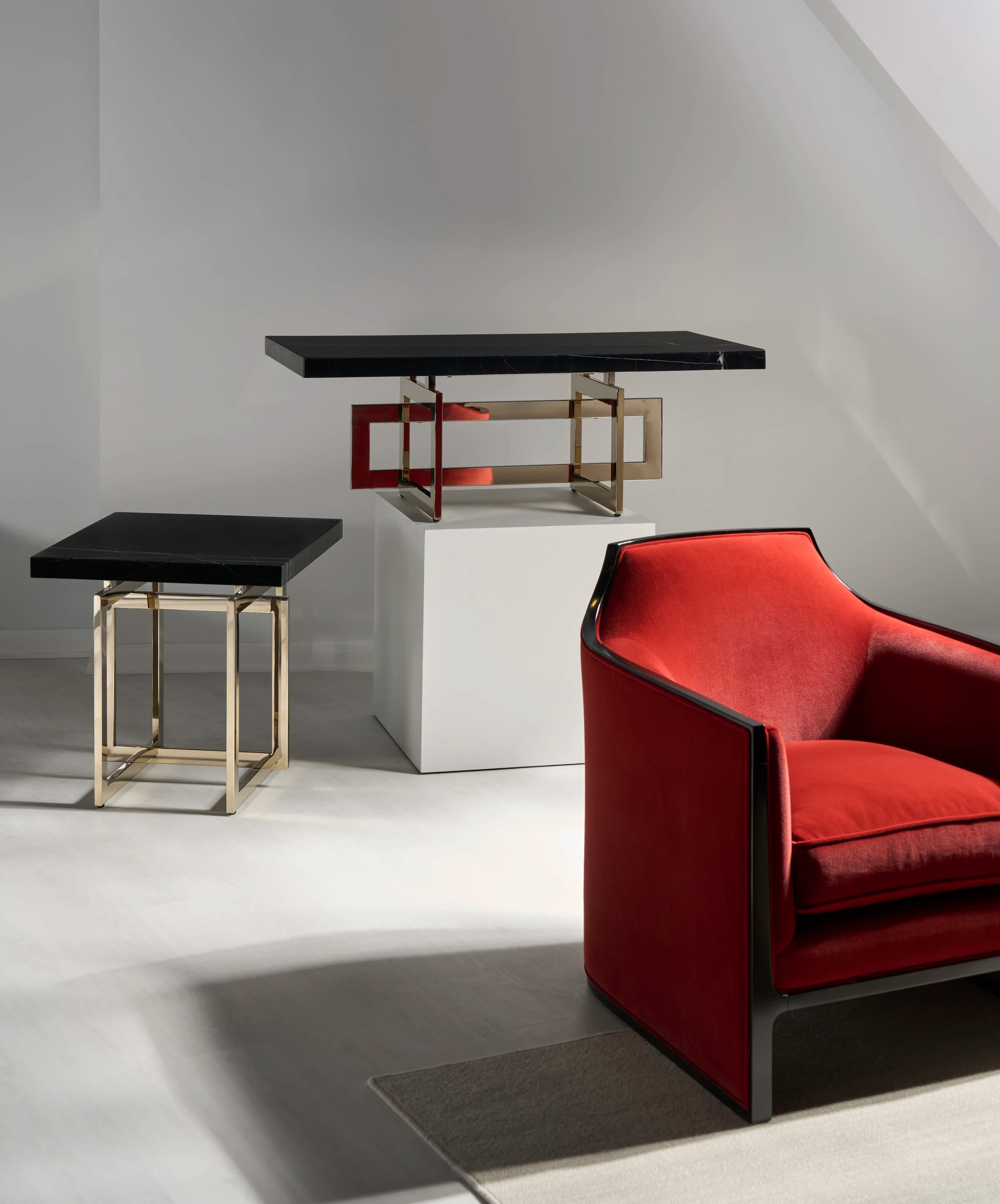 Wish You Were Here Square Side Table 24" by Caracole - view 2
