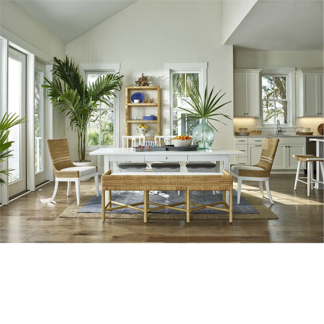 Universal Furniture Escape Coastal Living Home Collection Pull Up Bench