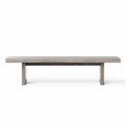 Brooks - Bench - 78" - Sandblasted Grey Frame