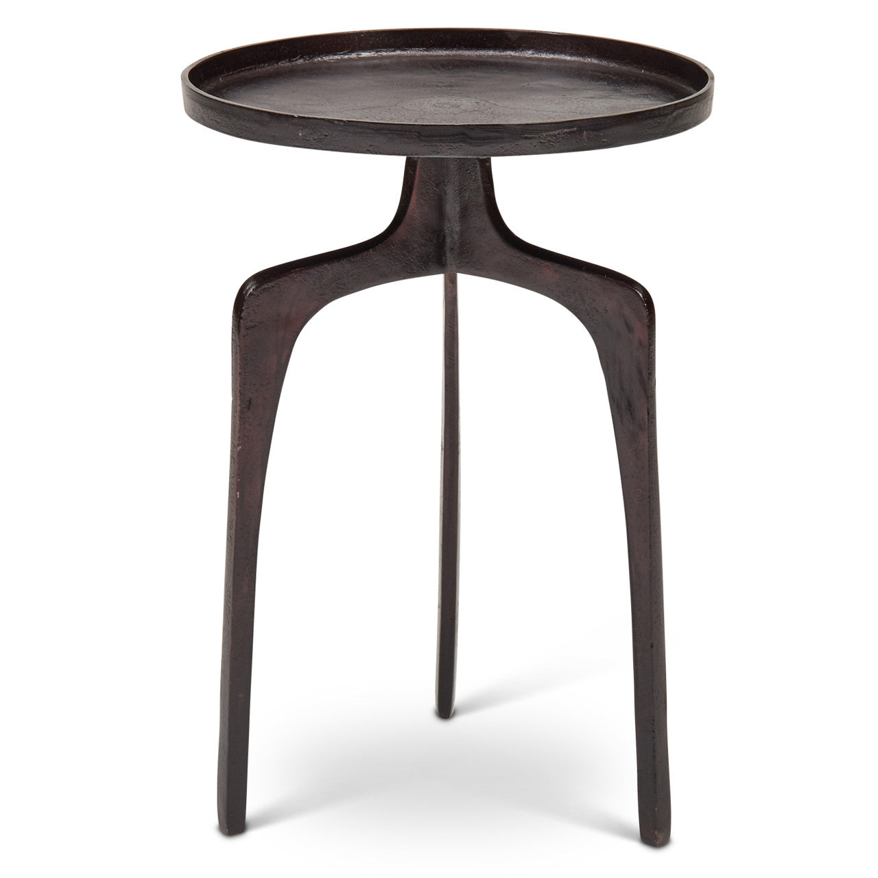 Elements - Vinya End Table - Raw Bronze