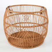 Rattan Iron Basket - Natural - Medium