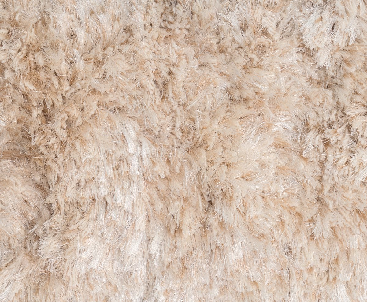 The Ritz Shag Rug - Ivory - 2'x3'