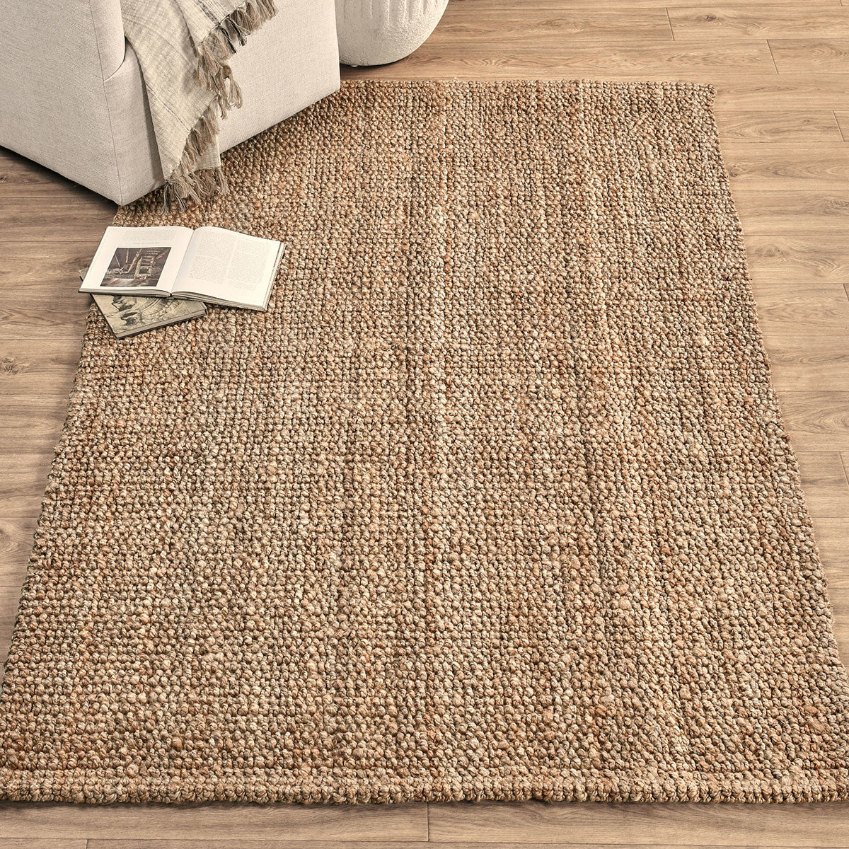 Chunky Loop Rug - Natural - 2'x3'