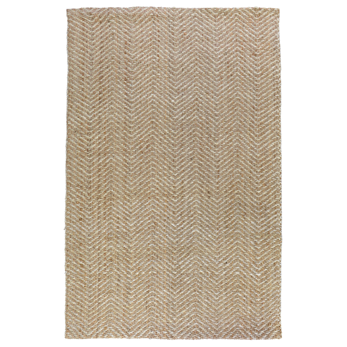 Herringbone Rug - Natural/Ivory - 2'x3'