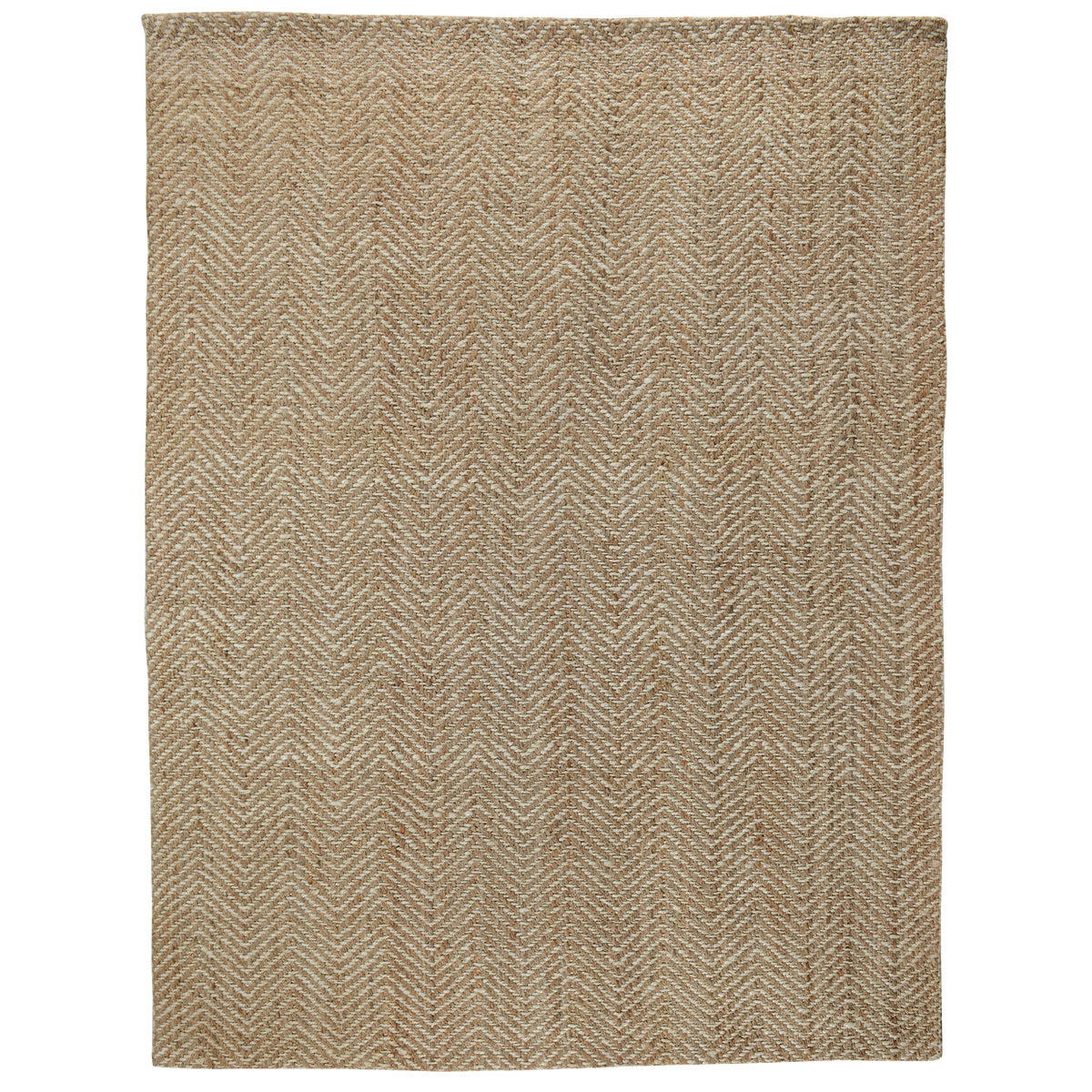 Herringbone Rug - Natural/Ivory - 2'x3'