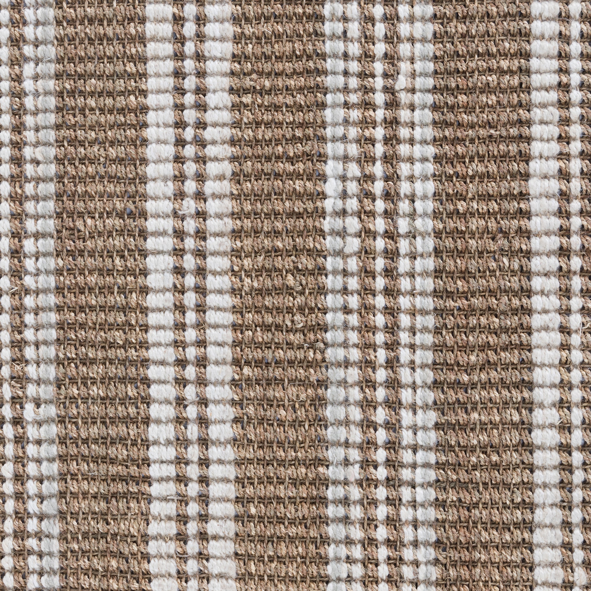 Seagrass Cabana Stripe Rug - Ivory - 1x1