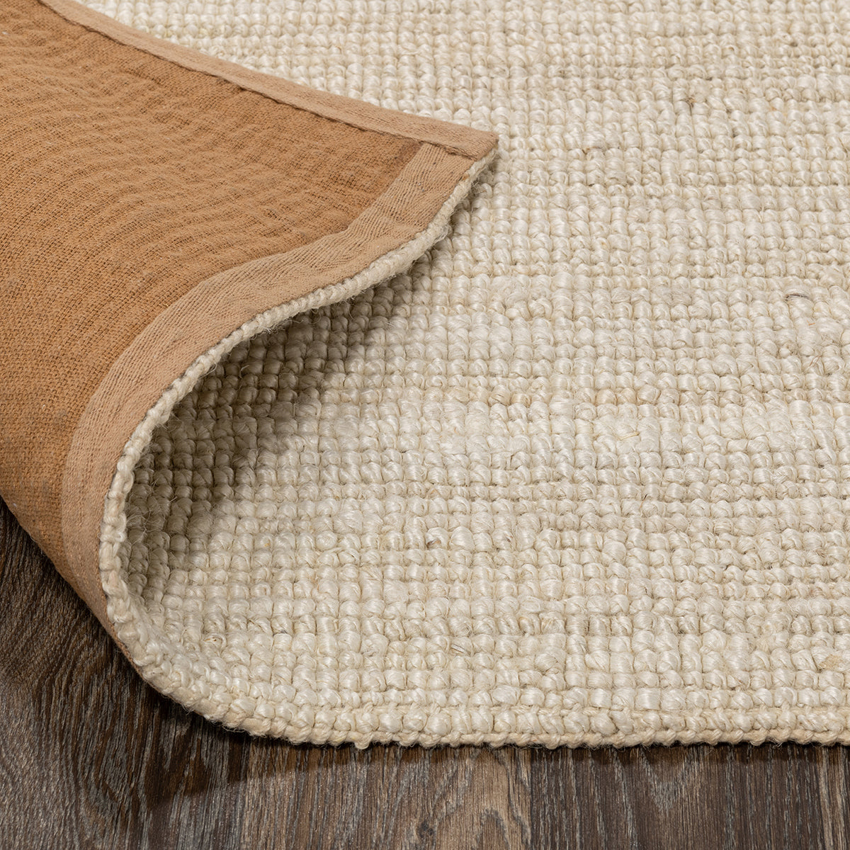 Mini Boucle Rug - Ivory - 2'x3'