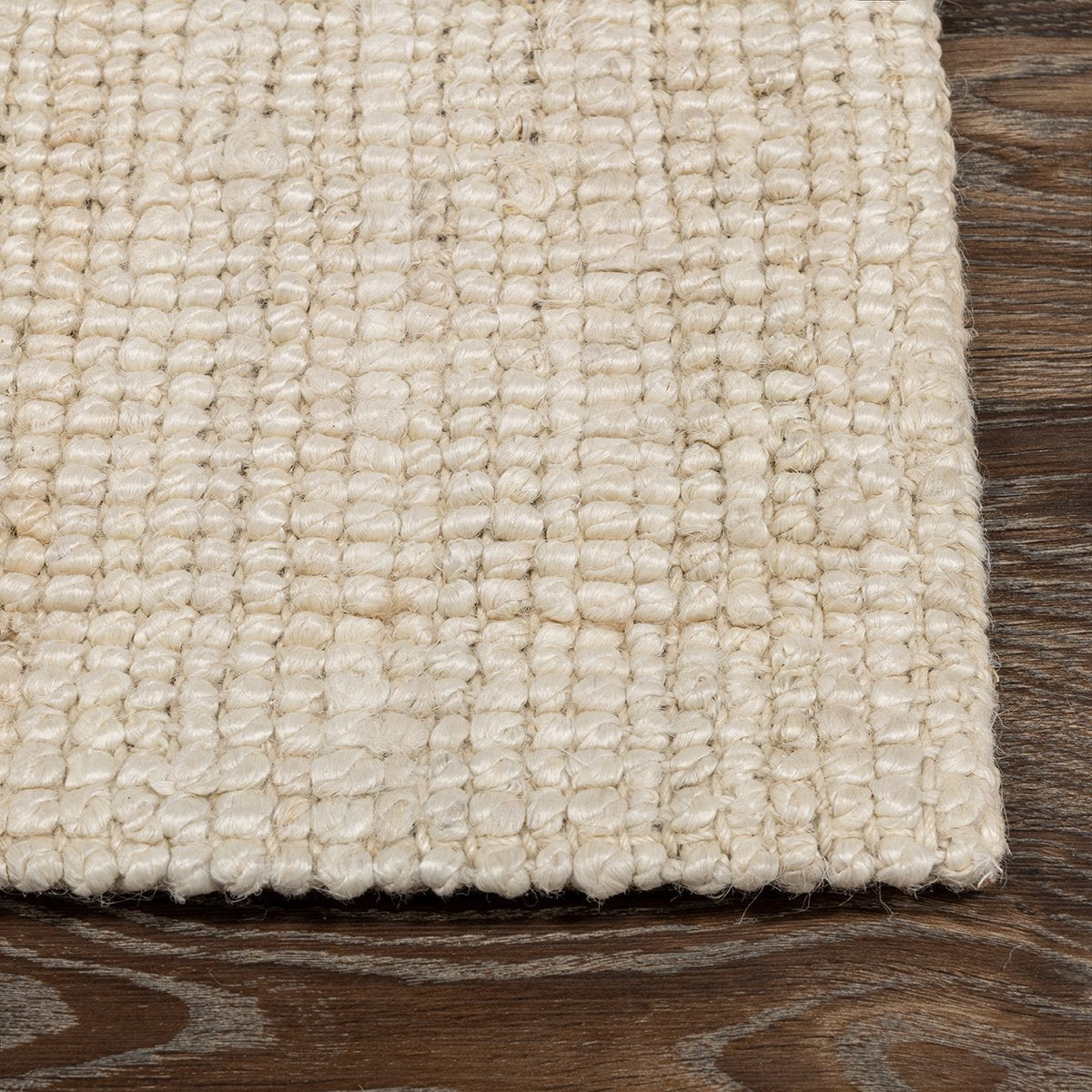 Mini Boucle Rug - Ivory - 2'x3'
