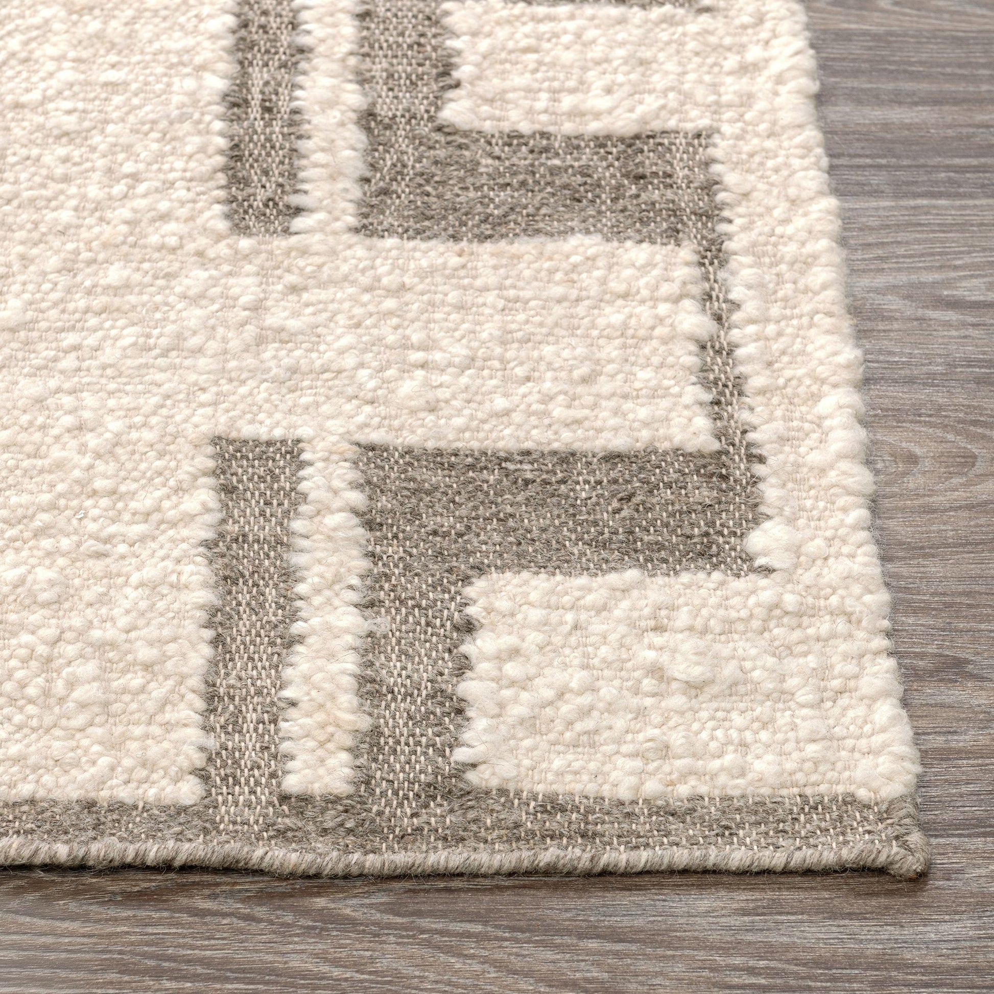 Kavala Rug - Charcoal/Ivory - 2x3