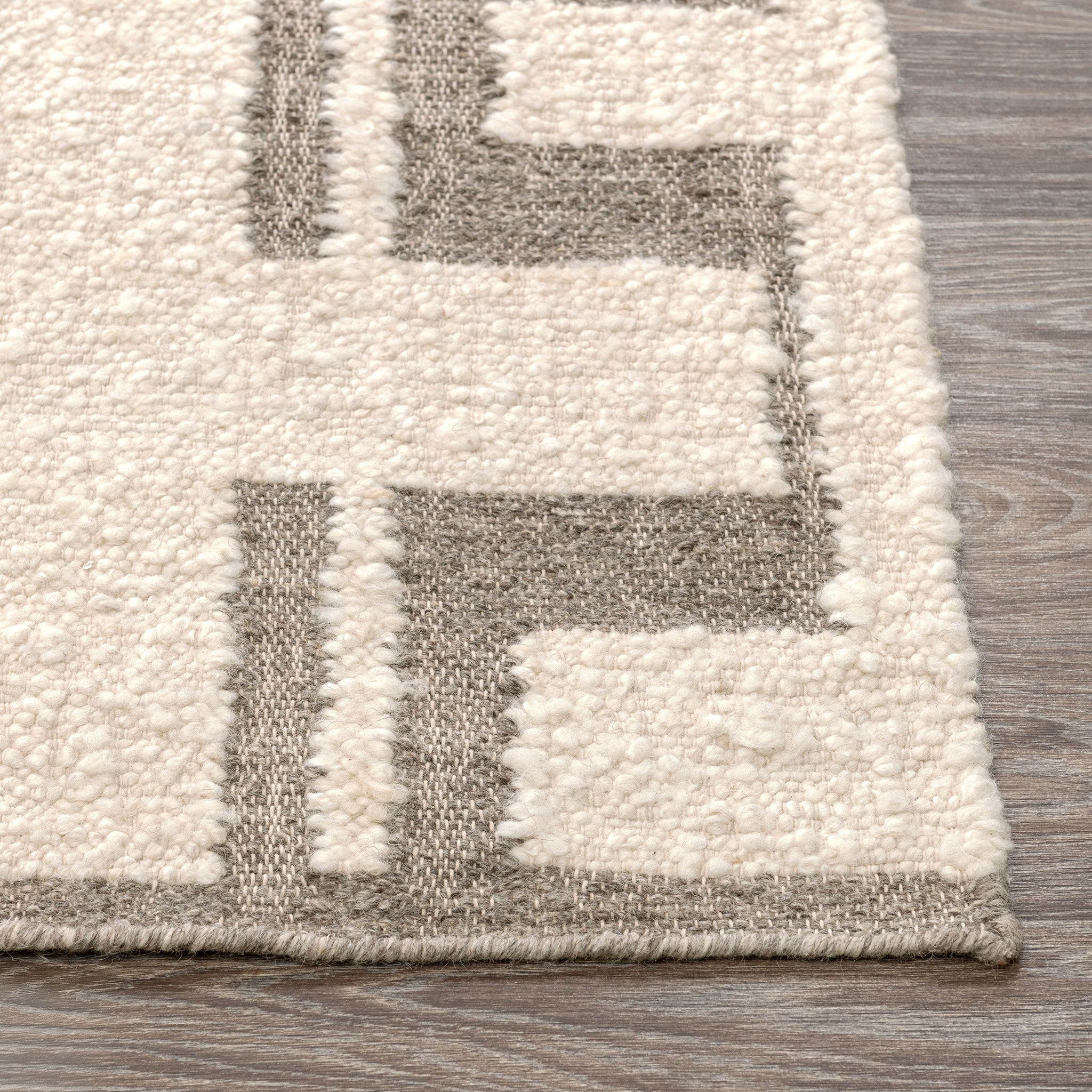 Kavala Rug - Charcoal/Ivory - 2x3