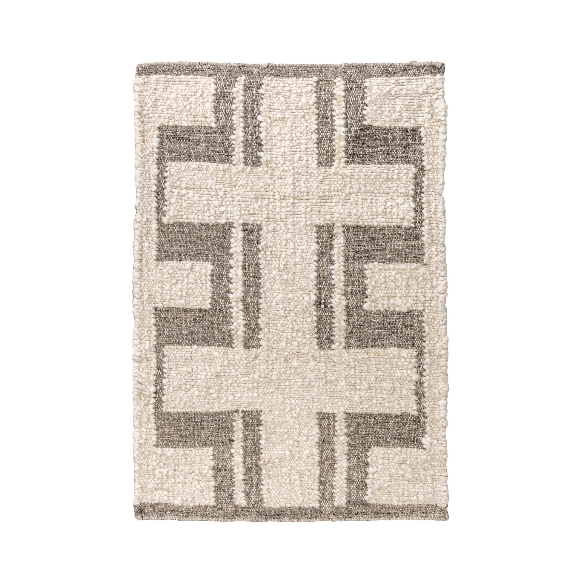 Kavala Rug - Charcoal/Ivory - 2x3