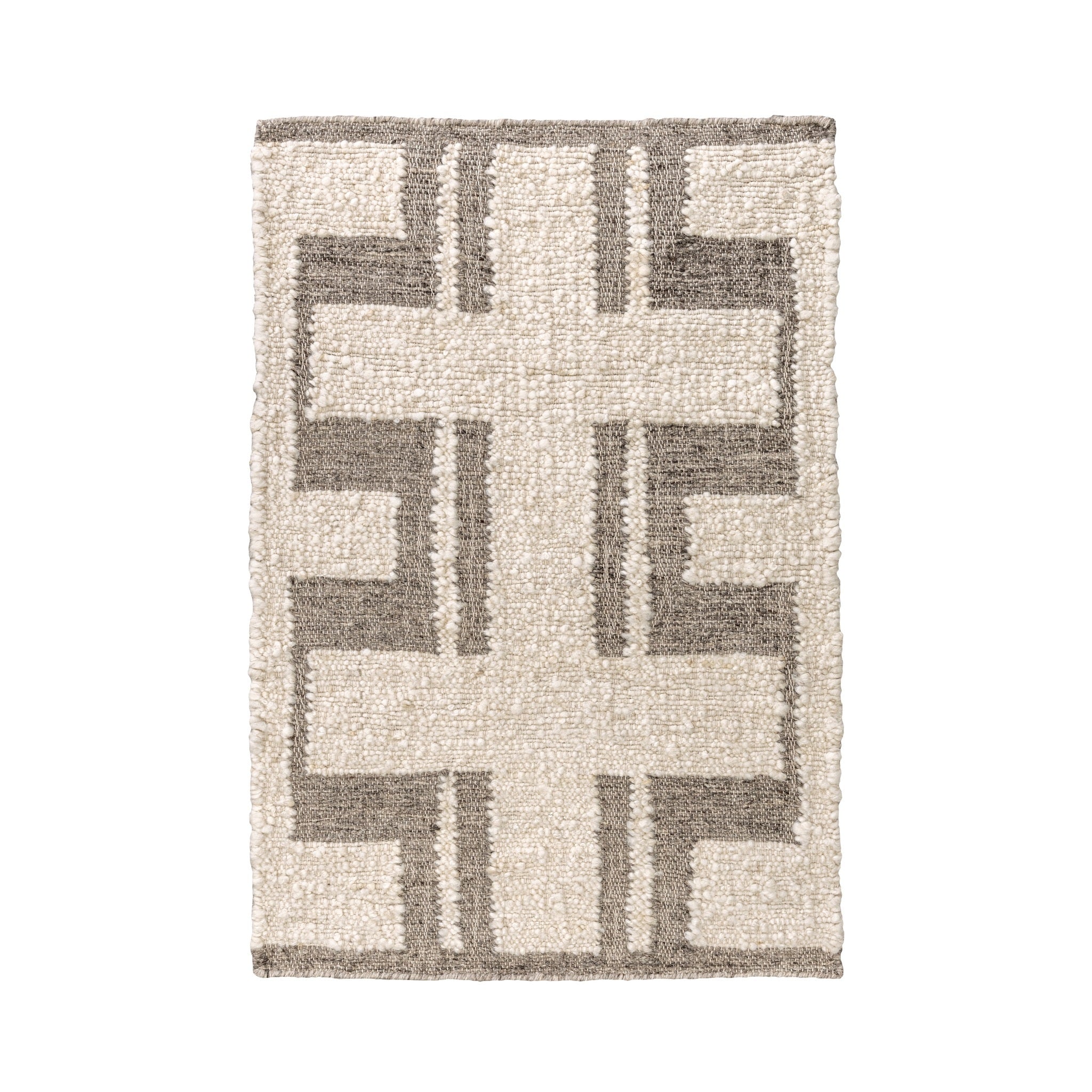 Kavala Rug - Charcoal/Ivory - 2x3