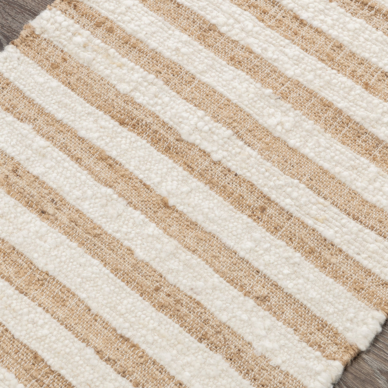 Rhodes Stripe Natural/Ivory