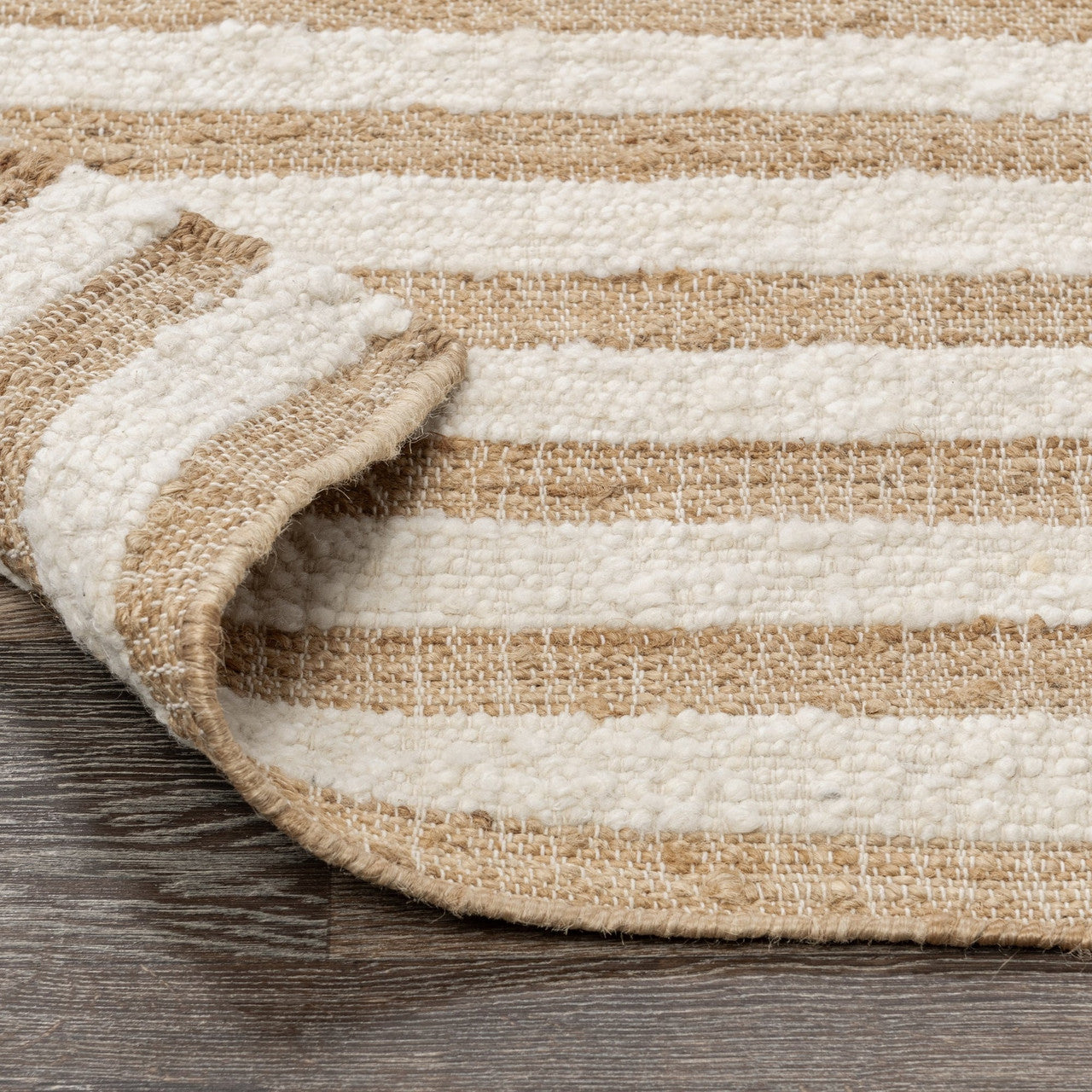 Rhodes Stripe Natural/Ivory