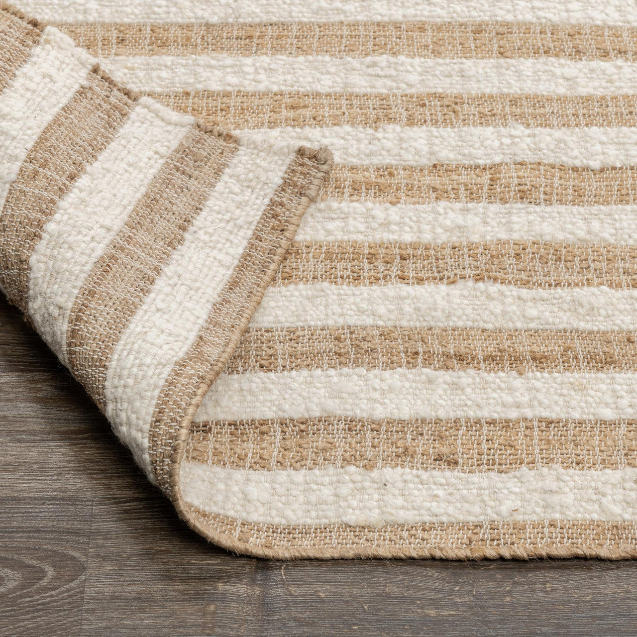 Rhodes Stripe Natural/Ivory