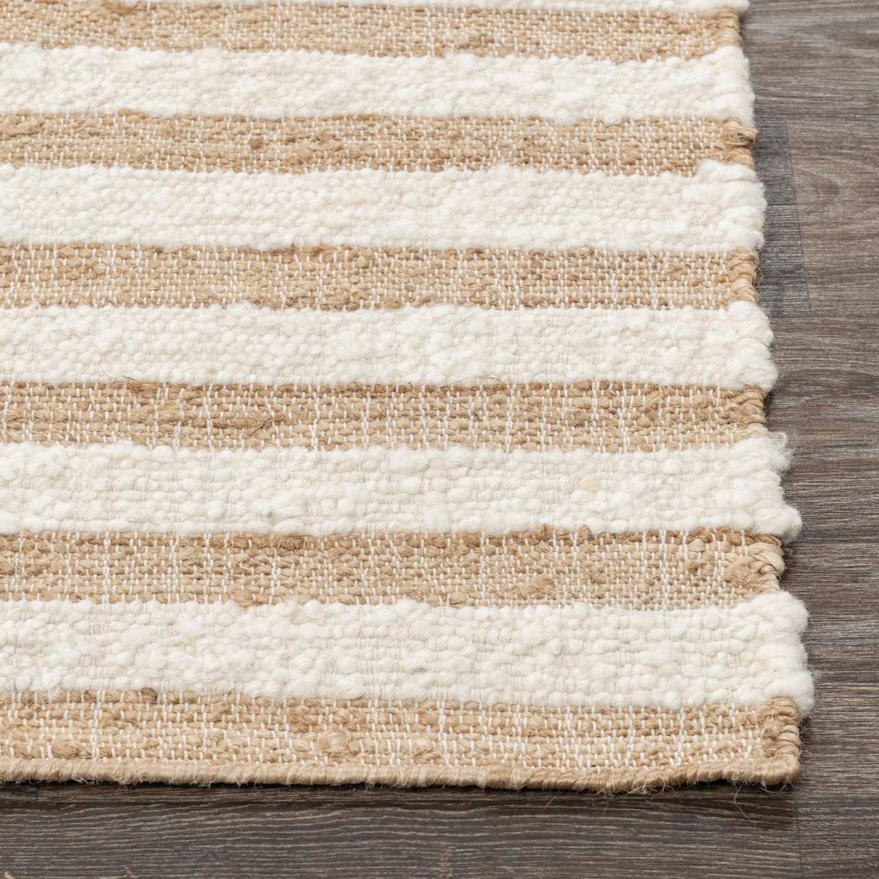 Rhodes Stripe Natural/Ivory