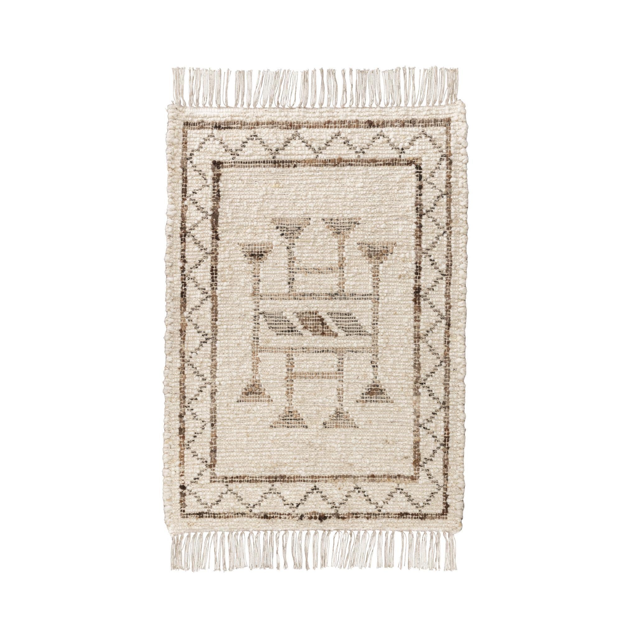 Gazi Rug - Ivory/Brown Multi - 2'x3'