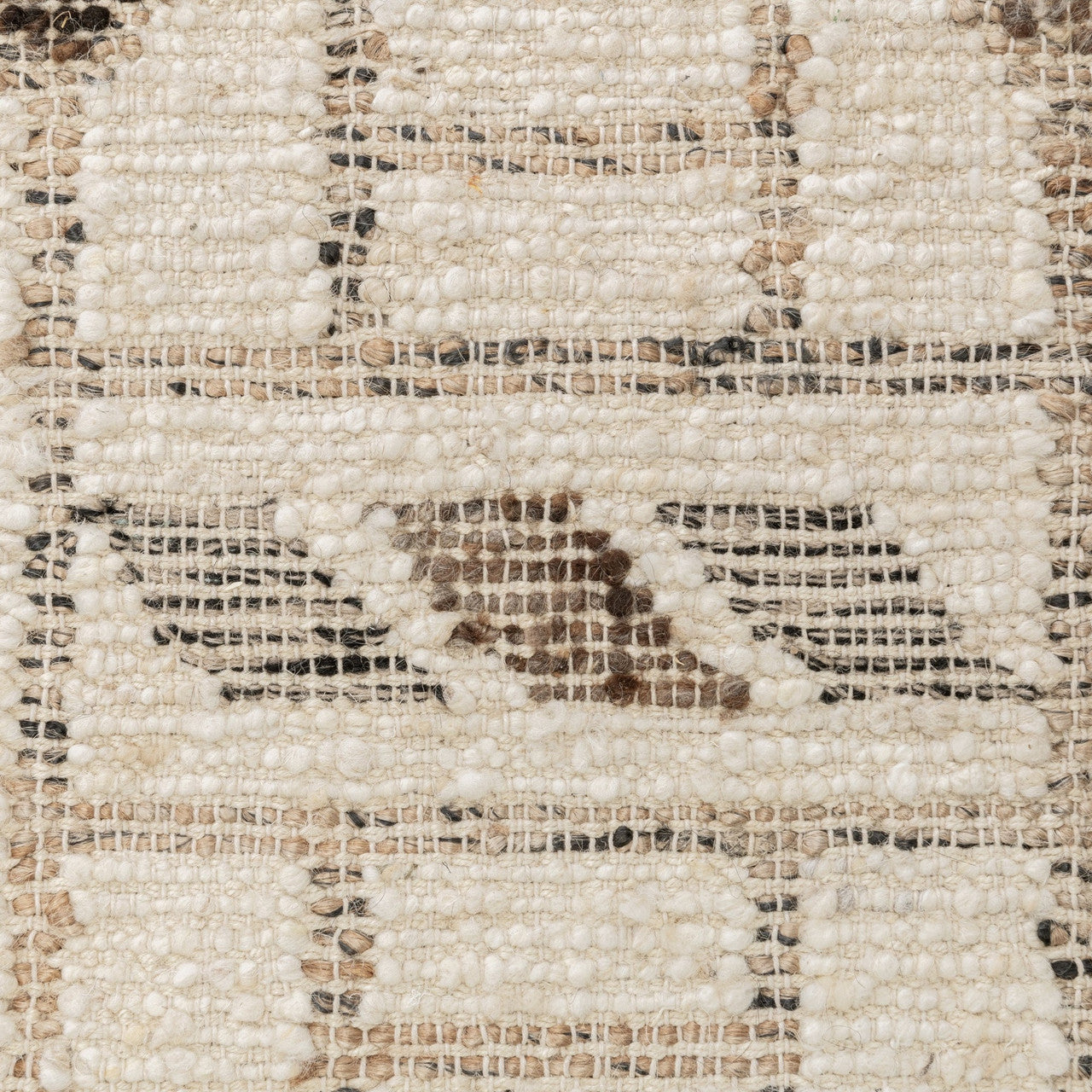 Gazi Ivory/Brown Multi