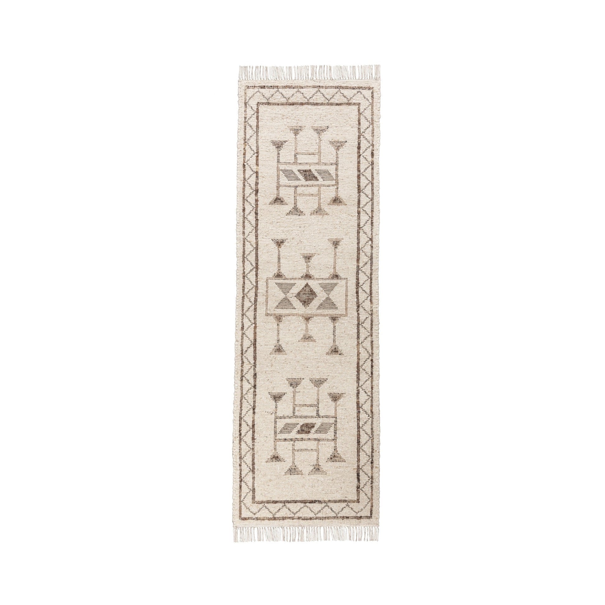Gazi Rug - Ivory/Brown Multi - 2'x3'
