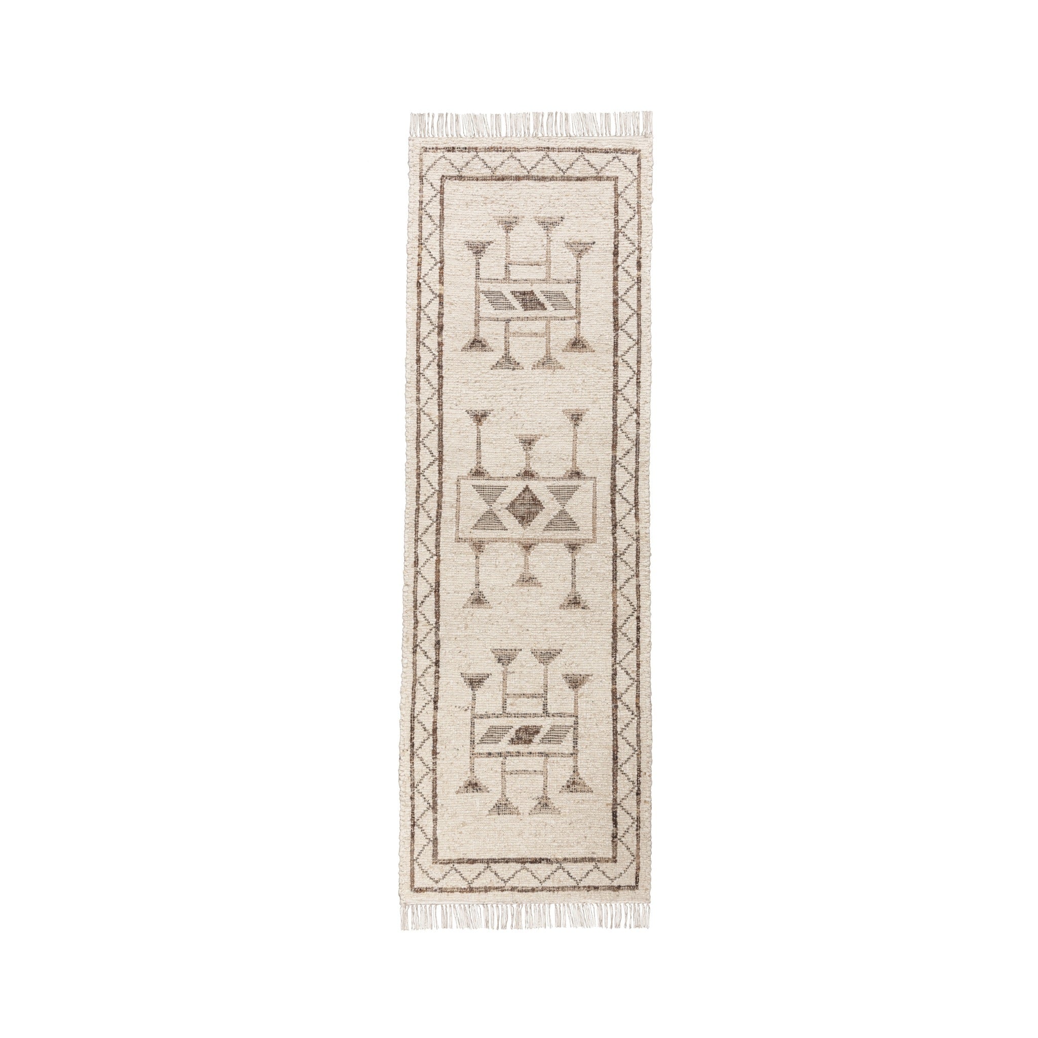 Gazi Rug - Ivory/Brown Multi - 2'x3'