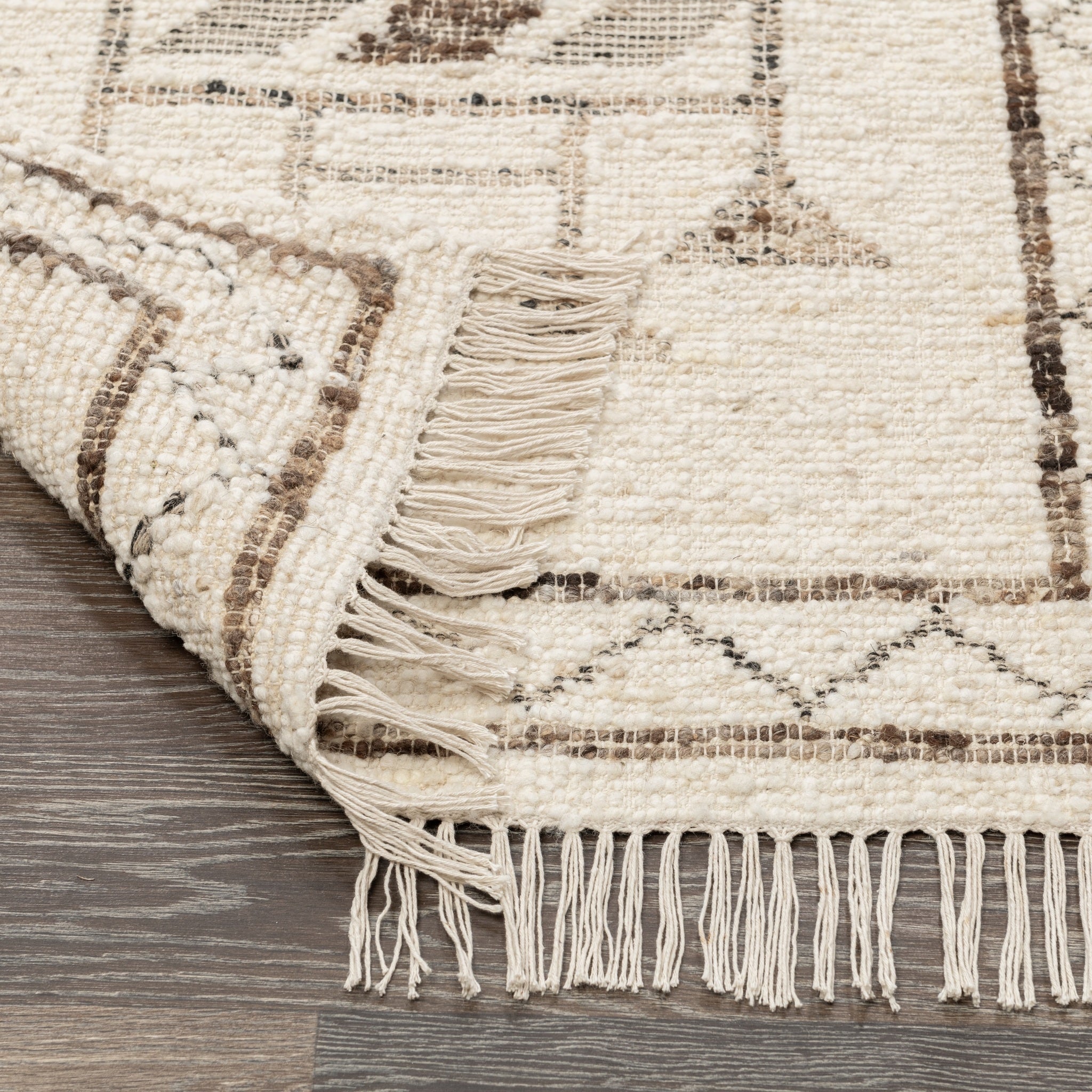 Gazi Rug - Ivory/Brown Multi - 2'x3'