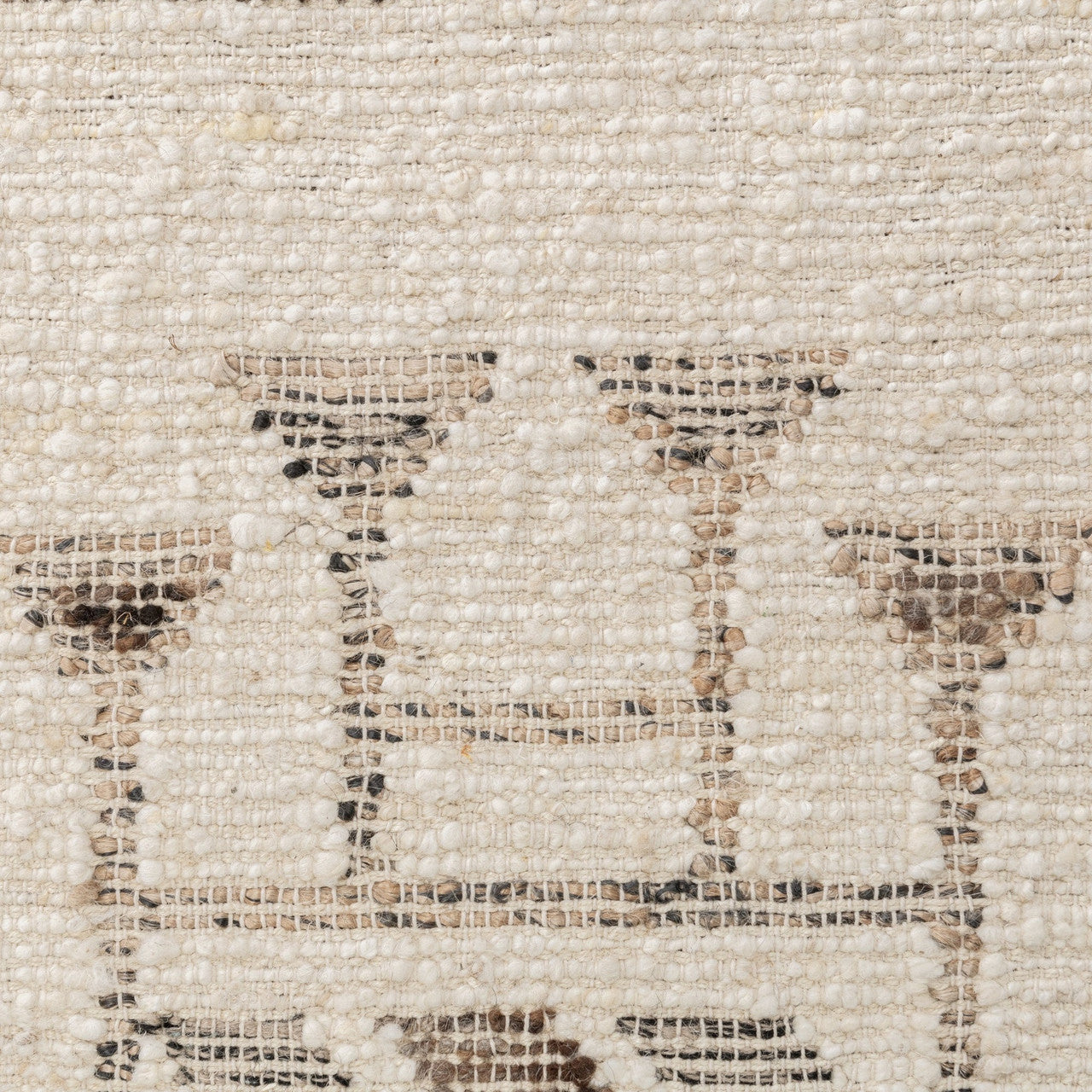 Gazi Ivory/Brown Multi
