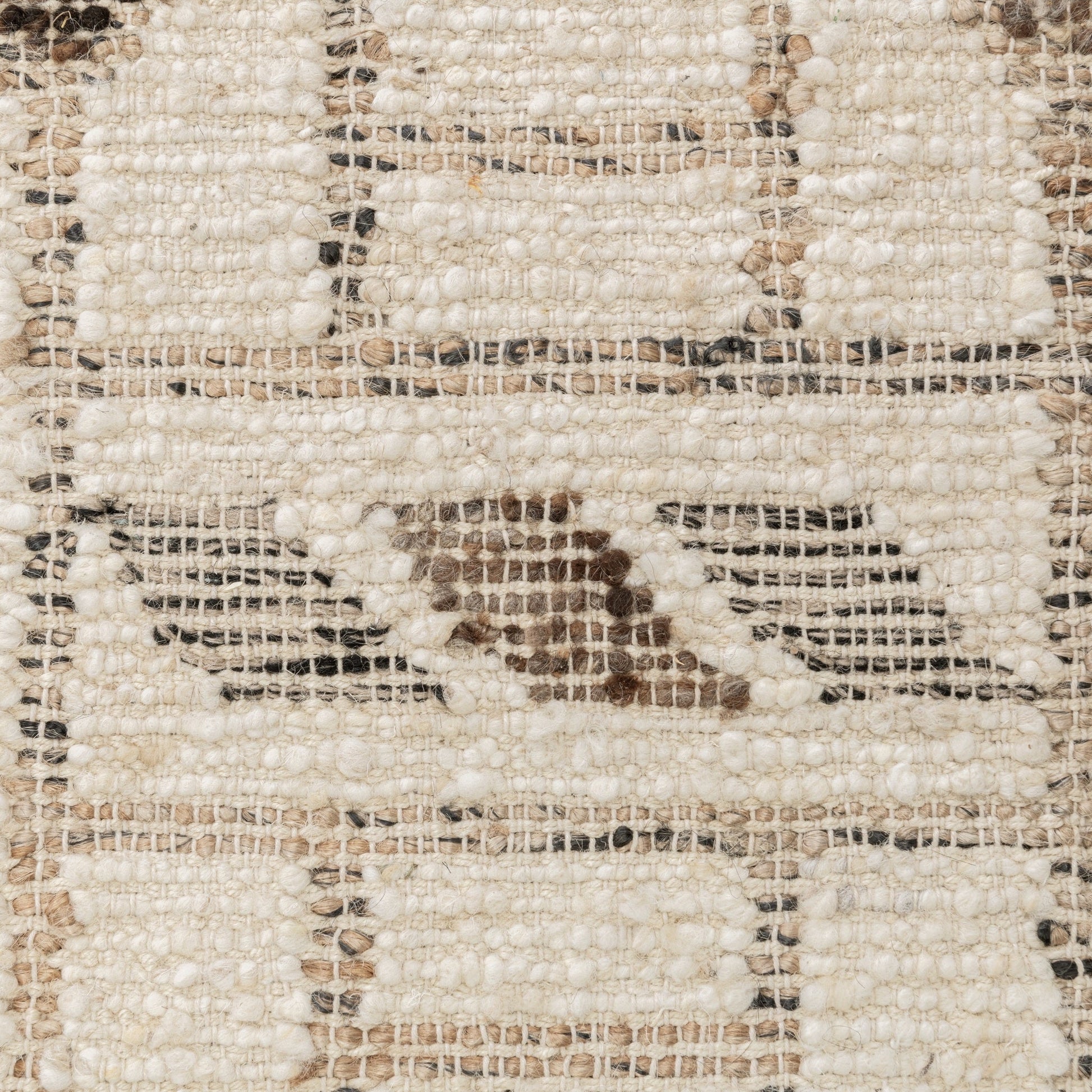 Gazi Rug - Ivory/Brown Multi - 2'x3'