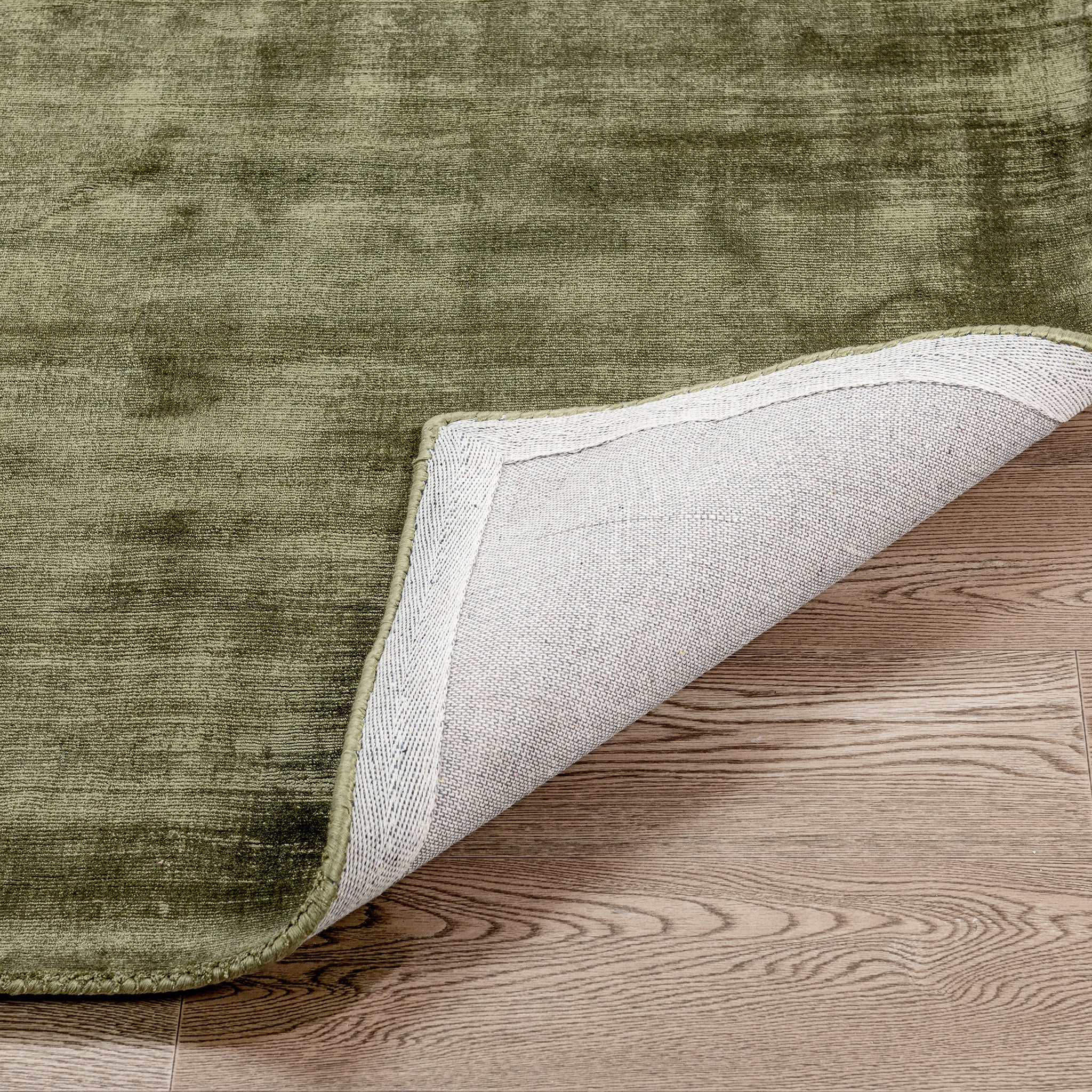 Berlin Distressed Rug - Olive Green - 1x1