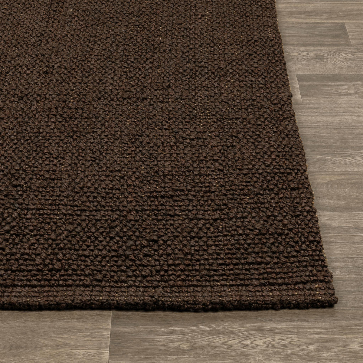 Chunky Loop Rug - Ganache Brown / 9'x12' / Rug by Classic Home - view 2
