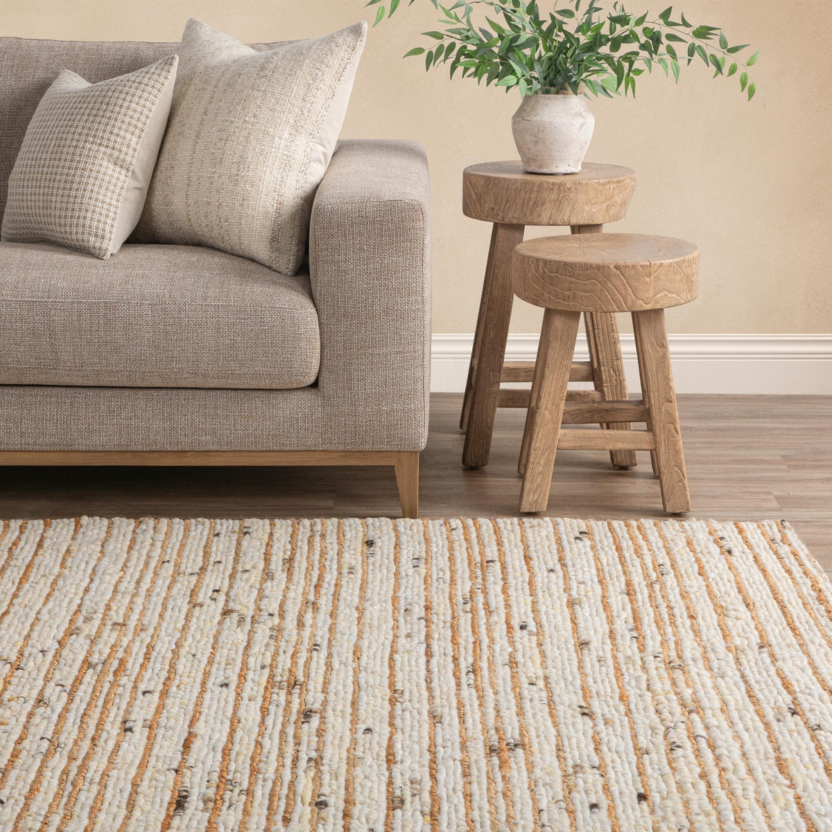Hellin Rug - Ivory/Natural / 2'x3' / Rug by Classic Home - view 6