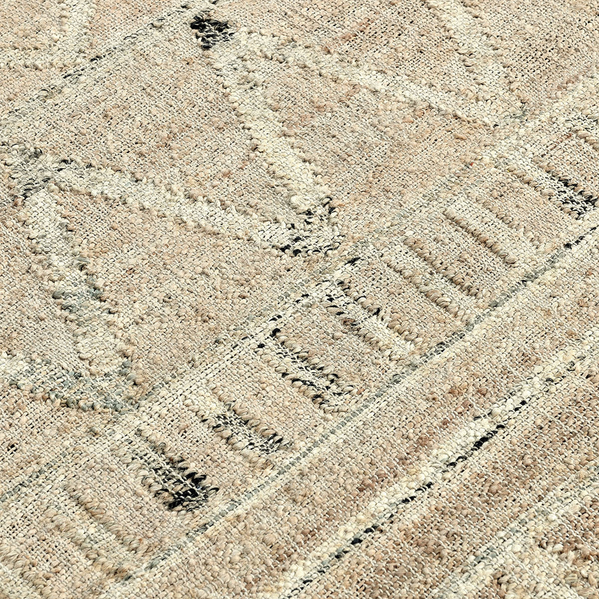 Kingston Distressed Rug - Natural - 2'x3'