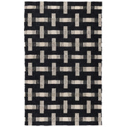 Preston Rug - Black/Ivory - 2'x3'