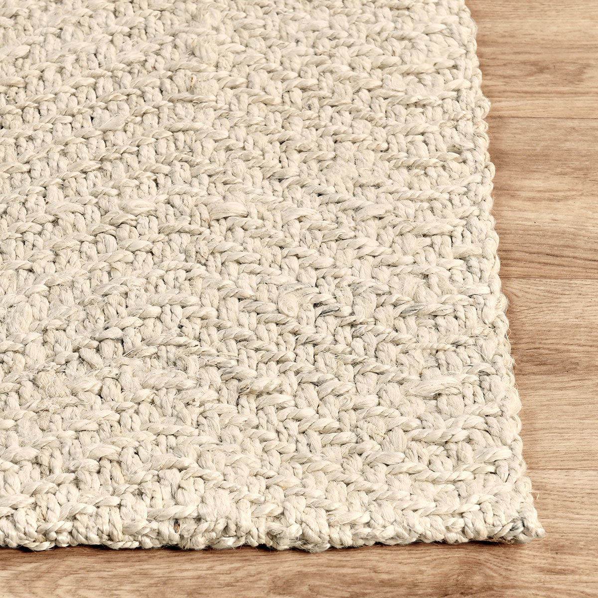 Herringbone Rug - Ivory - 2'x3'