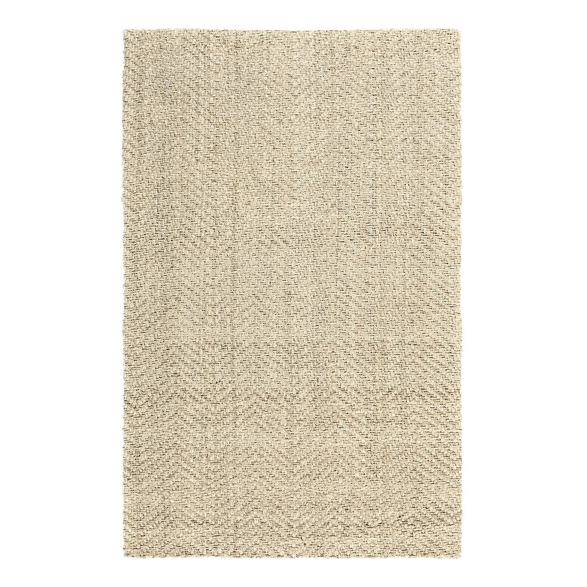 Herringbone Rug - Ivory - 2'x3'
